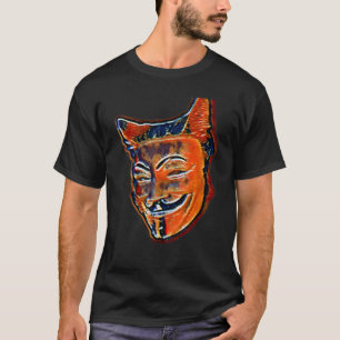 Camiseta Pintura Abstrata Digital De Um Gato 3