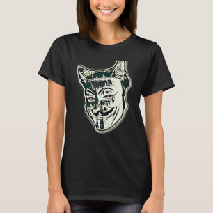 Camiseta Pintura Abstrata Digital De Um Gato 33