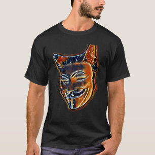 Camiseta Pintura Abstrata Digital De Um Gato 51
