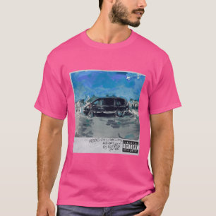 Camiseta pintura acrílica kendrick lamar good kid mad city