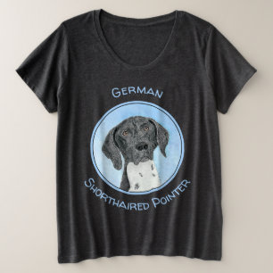 Camiseta Pintura Alemã de Ponta Curta - Arte Original