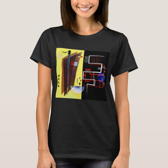 Camiseta Pintura Aliança Interna de Wassily Kandinsky (Frente)