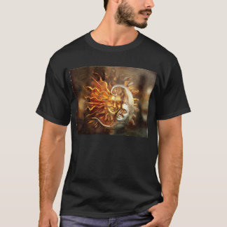 Camiseta Pintura: Amores lunares solares