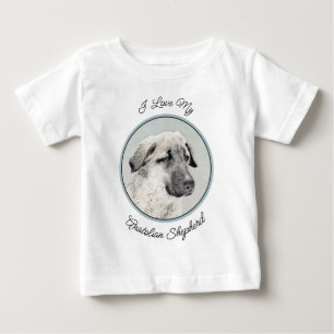 Camiseta Pintura Anatoliana Shepherd - Arte Original para C