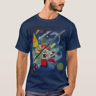 Camiseta Pintura azul de Kandinsky Marinho Blue