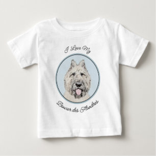 Camiseta Pintura Bouvier des Flandres - Arte Cachorra Origi