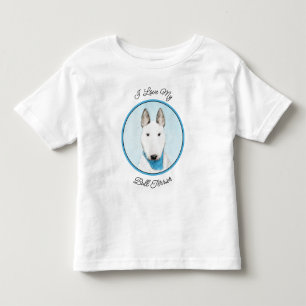 Camiseta Pintura Bull Terrier - Arte Cachorro Original Boni