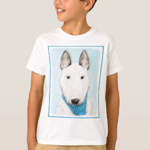 Camiseta Pintura Bull Terrier - Arte Cachorro Original Boni