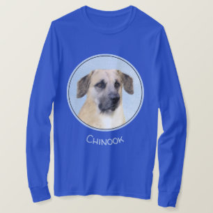 Camiseta Pintura Chinook (Ouvidos Soltos) - Arte Cachorro O