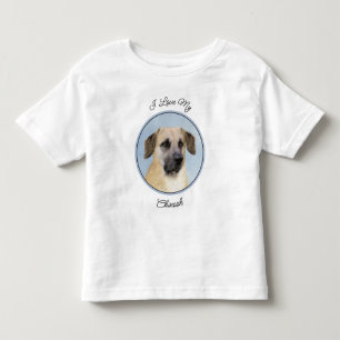 Camiseta Pintura Chinook (Ouvidos Soltos) - Arte Cachorro O