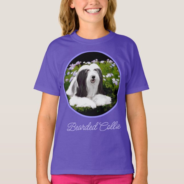 Camiseta Pintura Collie com Manteiga - Arte Cachorro Origin (Frente)