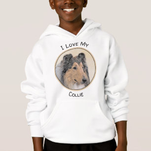 Camiseta Pintura Collie (Rough) - Arte Cachorra Original