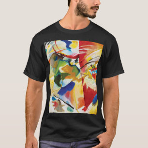 Camiseta Pintura com o Green Center por Wassily Kandinsky