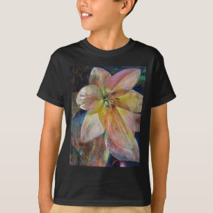 Camiseta Pintura da flor do "Translucence"