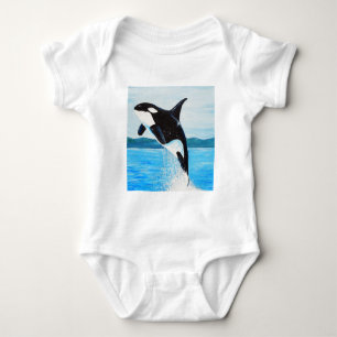 Camiseta Pintura da orca