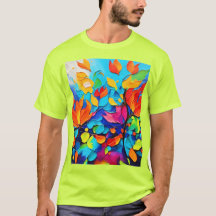 Pintura da Sinfonia Floral Vibrante