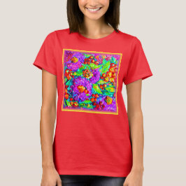 Camiseta Pintura das Flores de Mola. Comprar Agora