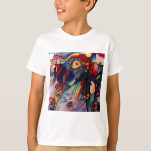 Camiseta Pintura de Abstrato Kandinsky 1913