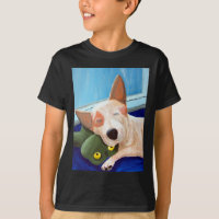 Pintura de afago vermelha do sapo de Heeler