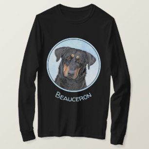 Camiseta Pintura de Beauceron - Arte de Cão Original Bonita