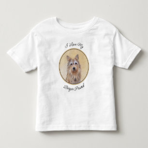 Camiseta Pintura de Berger Picard - Arte de Cachorro Origin