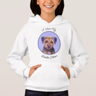 Camiseta Pintura de Borda Terrier - Arte de Cachorro Origin