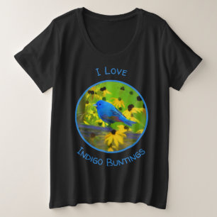 Camiseta Pintura De Bundas Indigo - Arte Original Para Páss
