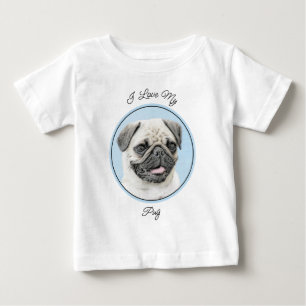 Camiseta Pintura de Cachorro - Arte de Cachorro Original