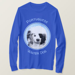 Camiseta Pintura de Cachorro Português - Arte Original de C