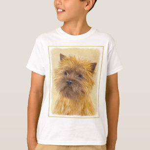 Camiseta Pintura de Cairn Terrier - Arte de Cachorro Origin