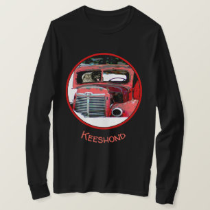 Camiseta Pintura de Cão no Natal Kehond