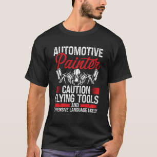 Camiseta Pintura de Carroceria Técnica de Automóveis Pintor