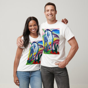 Camiseta Pintura de cavalo azul de Franz Marc