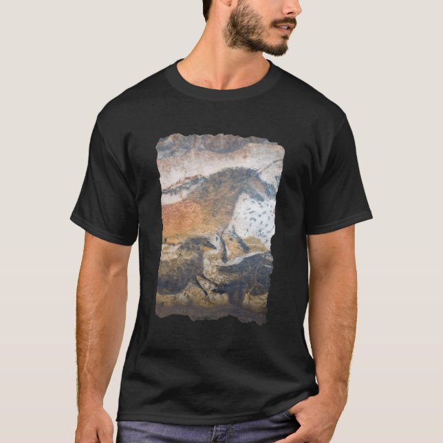Camiseta Pintura De Cavernas Pré-Históricas Na Caverna De L (Frente)