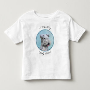 Camiseta Pintura de Cesky Terrier - Arte de Cachorro Origin
