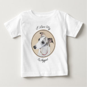 Camiseta Pintura de chicote - Arte de Cachorro Original Bon