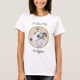 Camiseta Pintura de chicote - Arte de Cachorro Original Bon