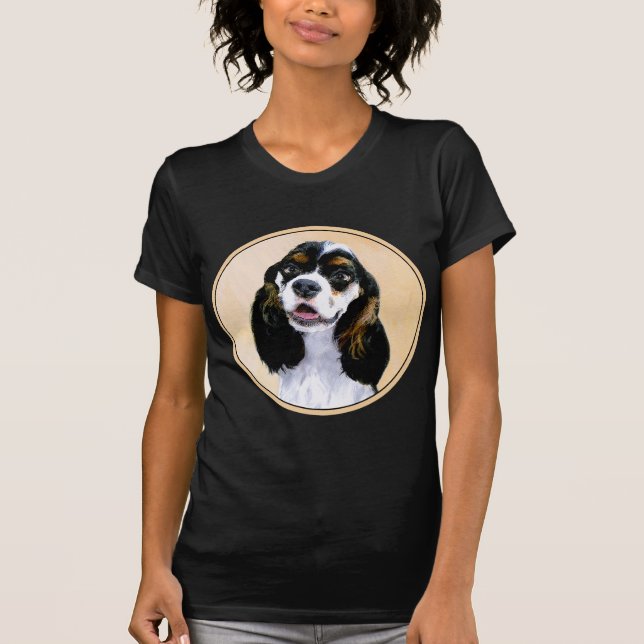 Camiseta Pintura De Cocker Spaniel (Participante) - Arte De (Frente)