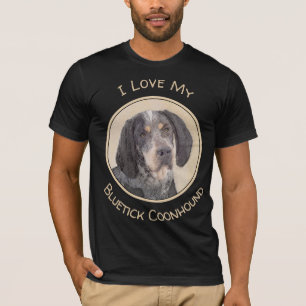 Camiseta Pintura de Connhound Bluetick - Cachorro Original