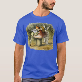 Camiseta Pintura de Fantasia de Terra Fada em Ninfas Flores