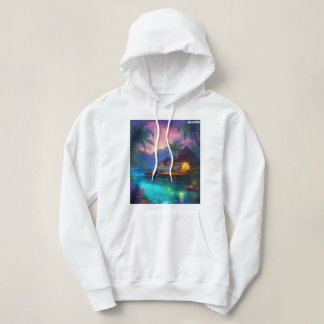 Camiseta Pintura de Fantasia Polinésia Ultra Realista