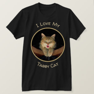 Camiseta Pintura de Gatos Loucos - Arte de Gato Original Bo