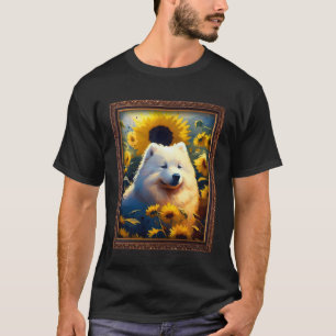 Camiseta Pintura de girassol Flor Mãe Mulheres Floral