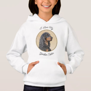 Camiseta Pintura de Gordon Setter - Arte de Cachorro Origin