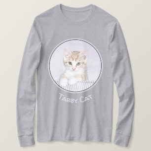 Camiseta Pintura de Kitten Orange Tabby - Arte Original par