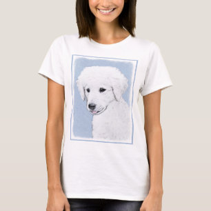Camiseta Pintura de Kuvasz - Arte de Cachorro Original Boni
