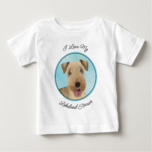 Camiseta Pintura de Lakeland Terrier - Arte de Cachorro Ori