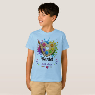 Camiseta Pintura de Nome Personalizado, Arte Personalizada