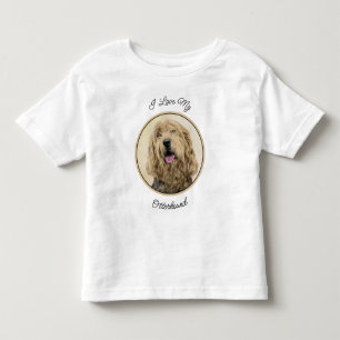 Camiseta Pintura de Otterhound - Arte de Cachorro Original 