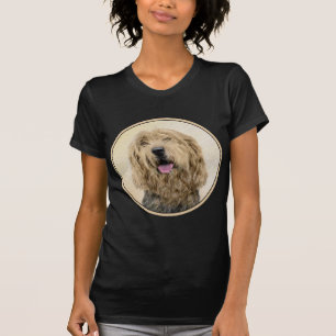 Camiseta Pintura de Otterhound - Arte de Cachorro Original 